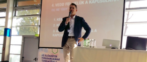 Baráth András előadása a HVG Állásbörzén