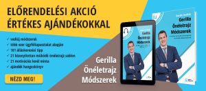 Gerilla Önéletrajz Módszerek oktatócsomag